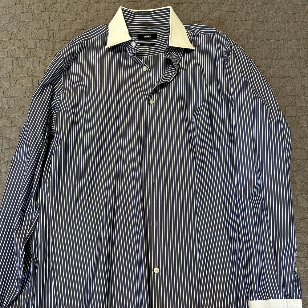 Hugo Boss slim fit dress shirt
